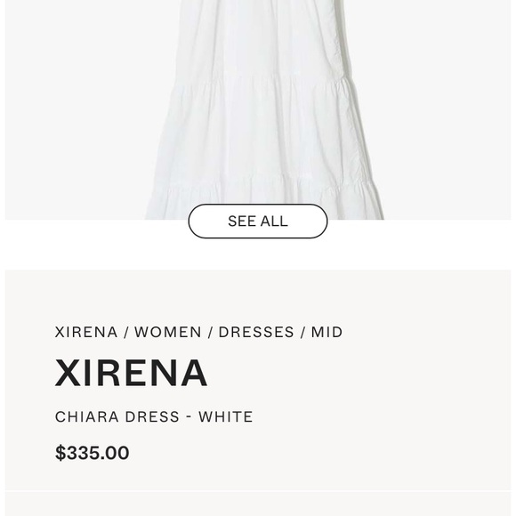 Rare Xirena chiara maxi dress. Discontinued hard to find. - Picture 8 of 8